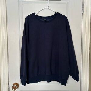 Buffalo David Bitton Men Dark Blue Crewneck Sweater XL